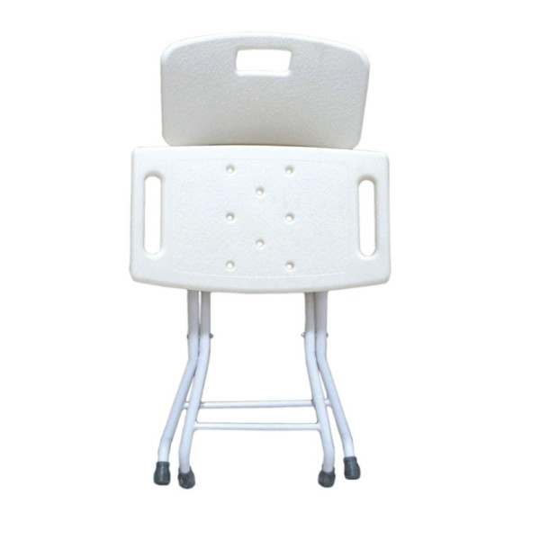 Sedile Pieghevole Da Doccia Con Schienale -...