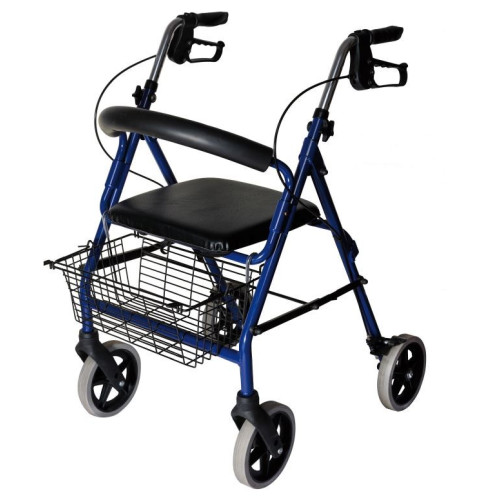 Deambulatore Rollator per anziani adatto sia all'interno che all'esterno Termigea RO23