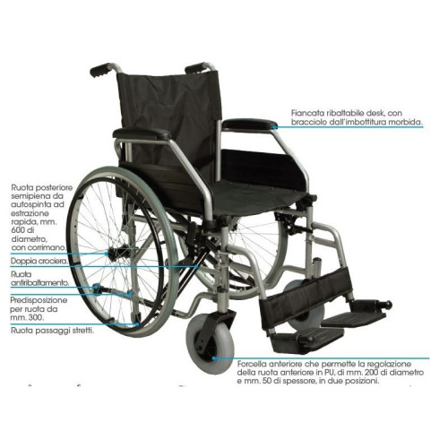 Carrozzina Classica Doppia Crociera - Termigea CAR-PSD