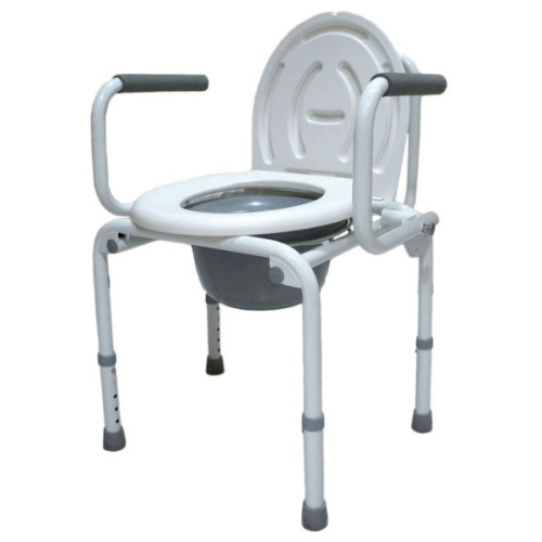 Sedia comoda Wc con braccioli abbattibili e ribaltabili  Termigea BA15