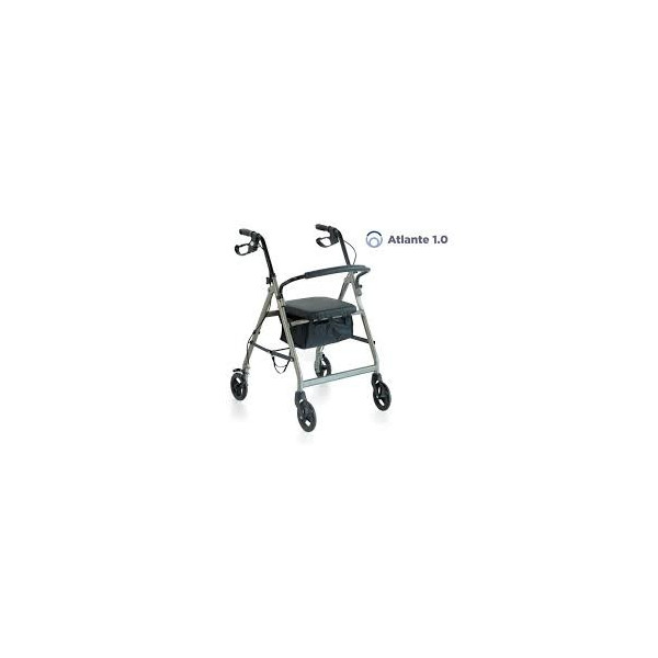 Rollator Pieghevole 4 ruote con seduta a dimesioni ridotte Moretti RP513 ATLANTE MINI