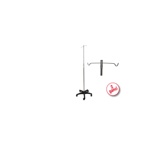 Asta porta-flebo a 2 o 4...