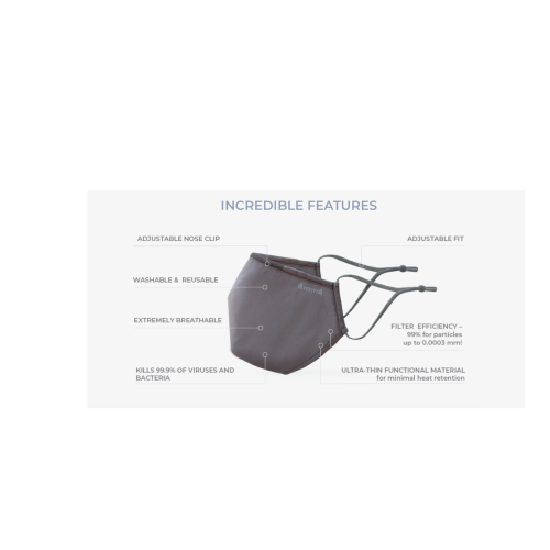 Avevitta Mascherina Virucida Battericida FFP2