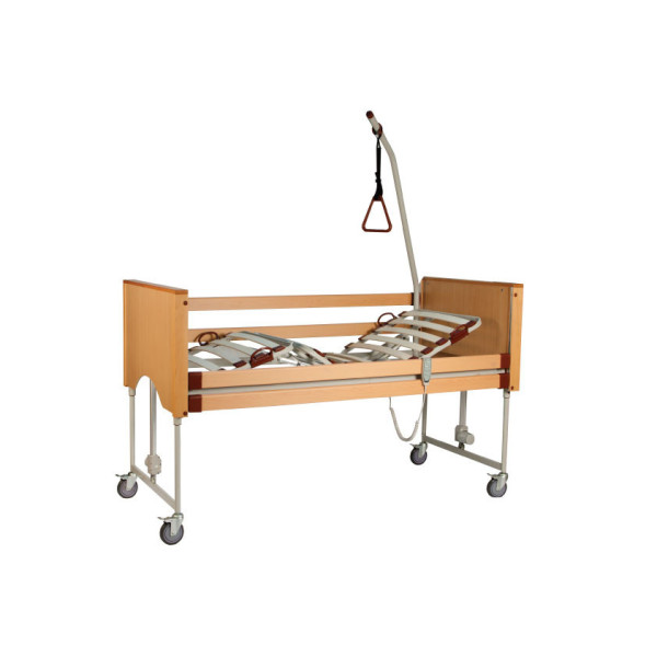 Letto elettrico elevabile completo in legno per...