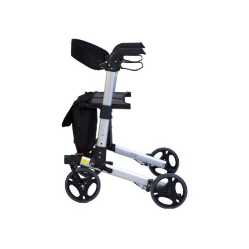 Rollator pieghevole in alluminio con sedile e borsa - Termigea RO14