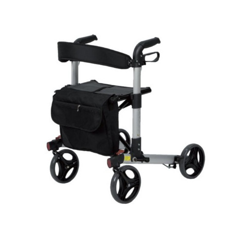 Rollator pieghevole in alluminio con sedile e borsa - Termigea RO14