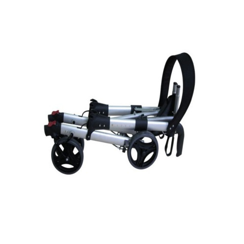 Rollator pieghevole in alluminio con sedile e borsa - Termigea RO14