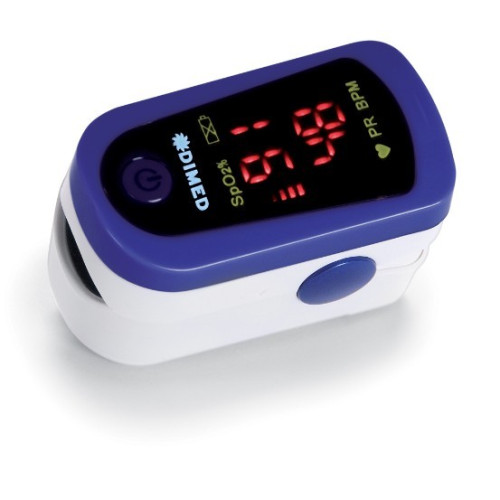Pulsiossimetro mini a dito - adulti - display led
