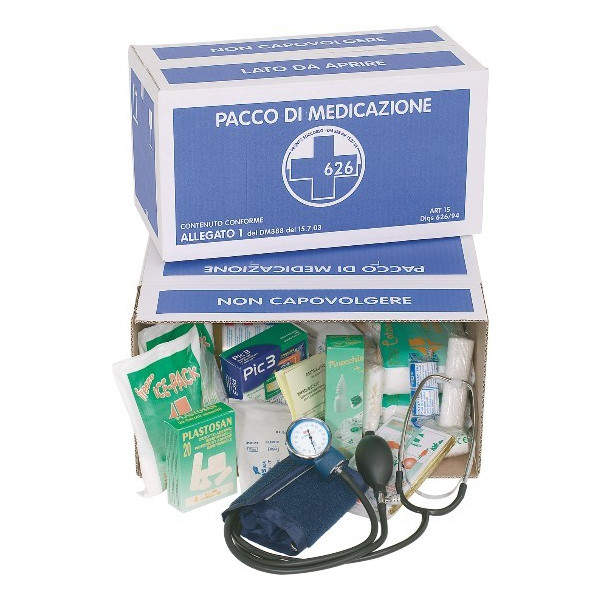 Pacchi reintegro pronto soccorso dm n.388
