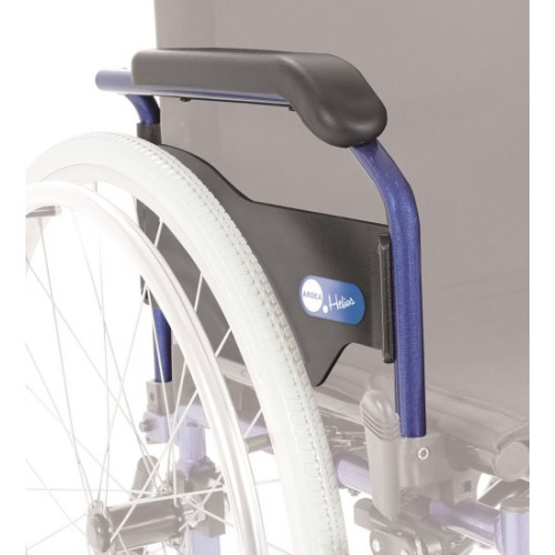 Bracciolo semi-lungo ribaltabile ed estraibile - paio