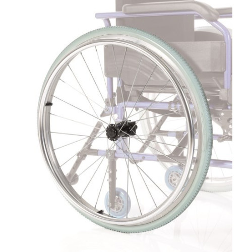 Ruota posteriore in pu ø 60 cm - paio