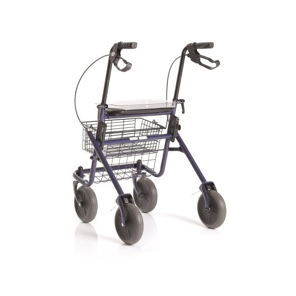 Rollator pieghevole in acciao verniciato - 4...