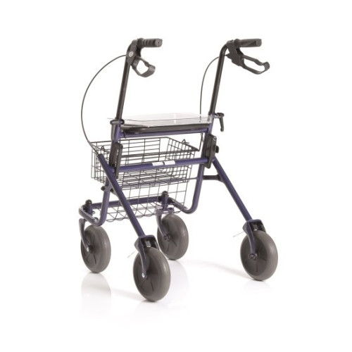 Rollator pieghevole in acciao verniciato - 4 ruote - dyone