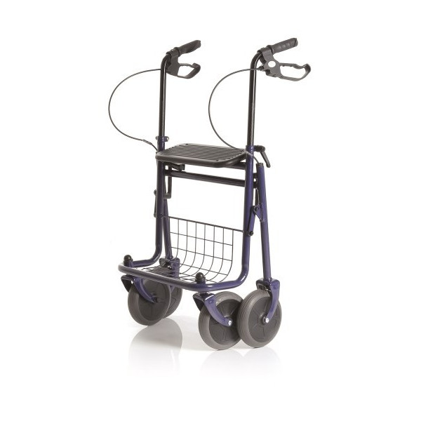 Rollator pieghevole in acciao verniciato - 4...