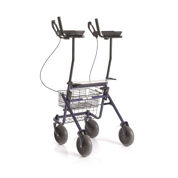 Rollator pieghevole in acciao verniciato - 4...