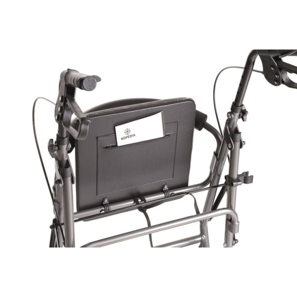 Rollator pieghevole in alluminio verniciato - 4...