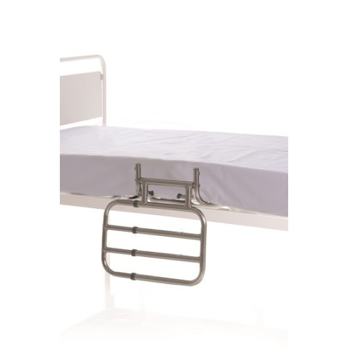 Sponda da letto da degenza anticaduta telescopica e ribaltabile - in alluminio verniciato Moretti 