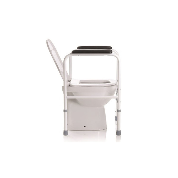 Sostegno per wc regolabile in altezza - acciaio...