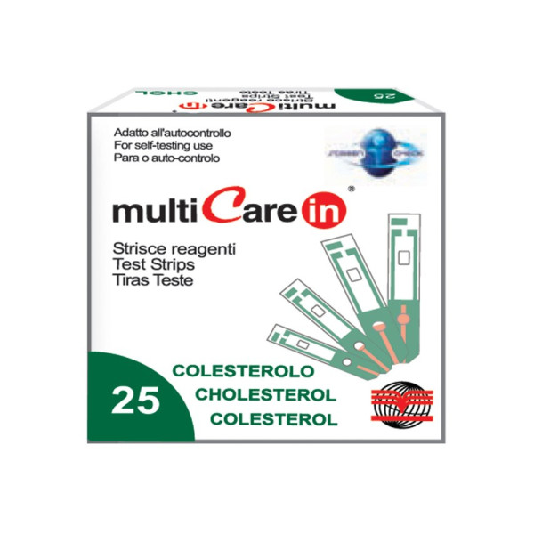 Strisce colesterolo (per multicare \"in\" cod. 23965/66/67)