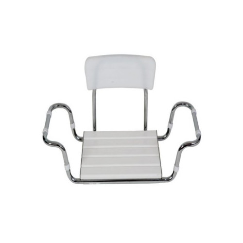 Sedile in plastica con schienale per vasca da bagno - Termigea BA20