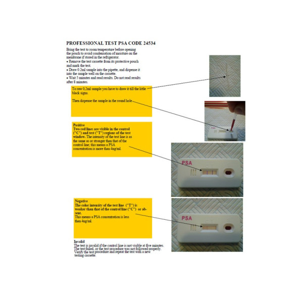 Test psa-prostata