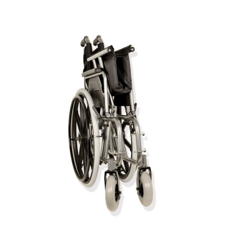 Carrozzina extra large - seduta 55 cm - tessuto nero