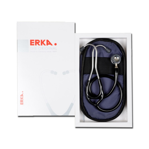 Stetoscopio erka finesse - pediatrico - nero -...