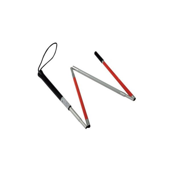 Bastone pieghevole in alluminio per non vedenti...