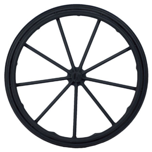 Ruota semipiena da autospinta in pvc  mm. 600 per Basic - Termigea 79 CARP